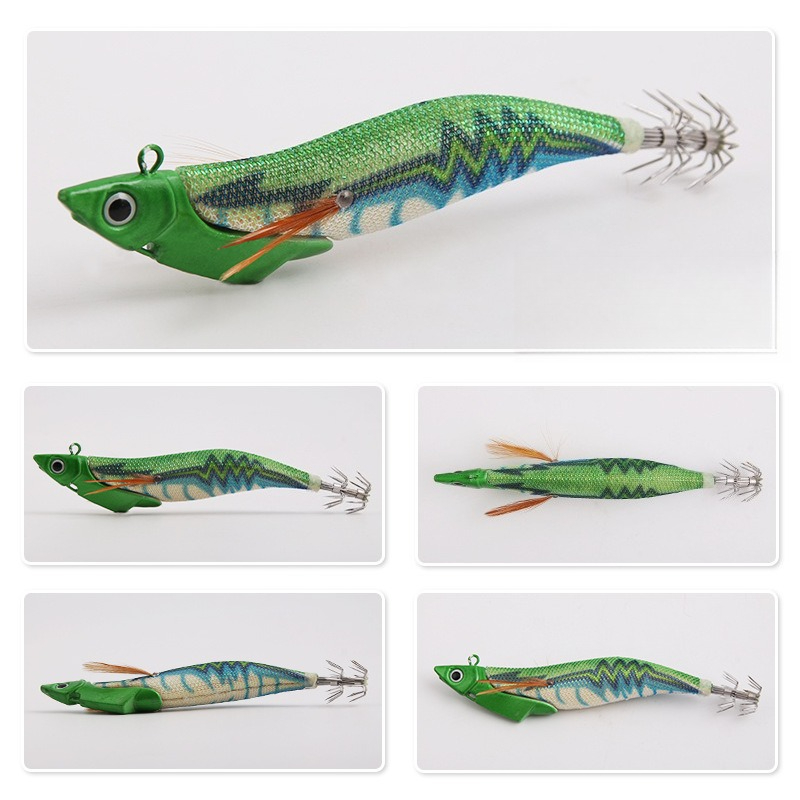 Fishing Equipment Clearance - 1 Pezzo Esca Luminosa in Legno