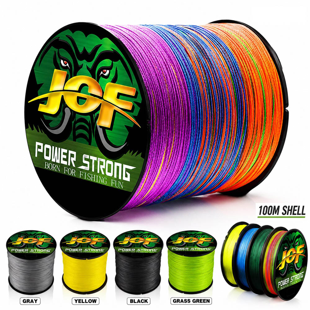 Fishing Equipment Bundle - JOF Lenza da Pesca Intrecciata 4X