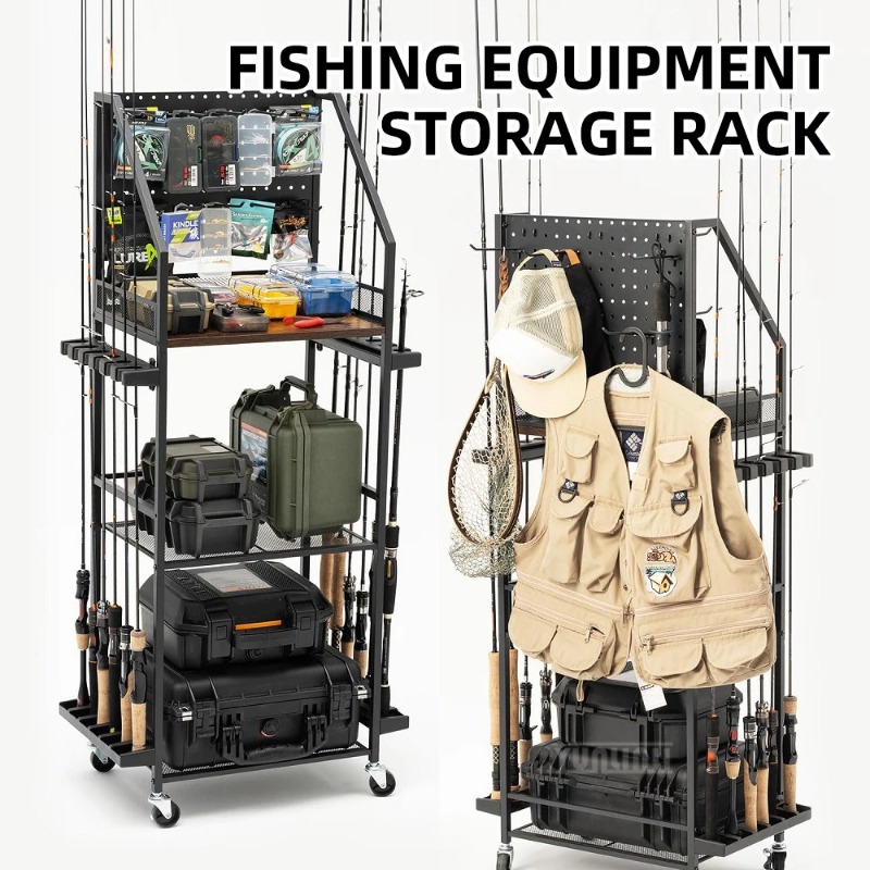 Fishing Quest - Espositore Originale per Attrezzatura da Pesca,