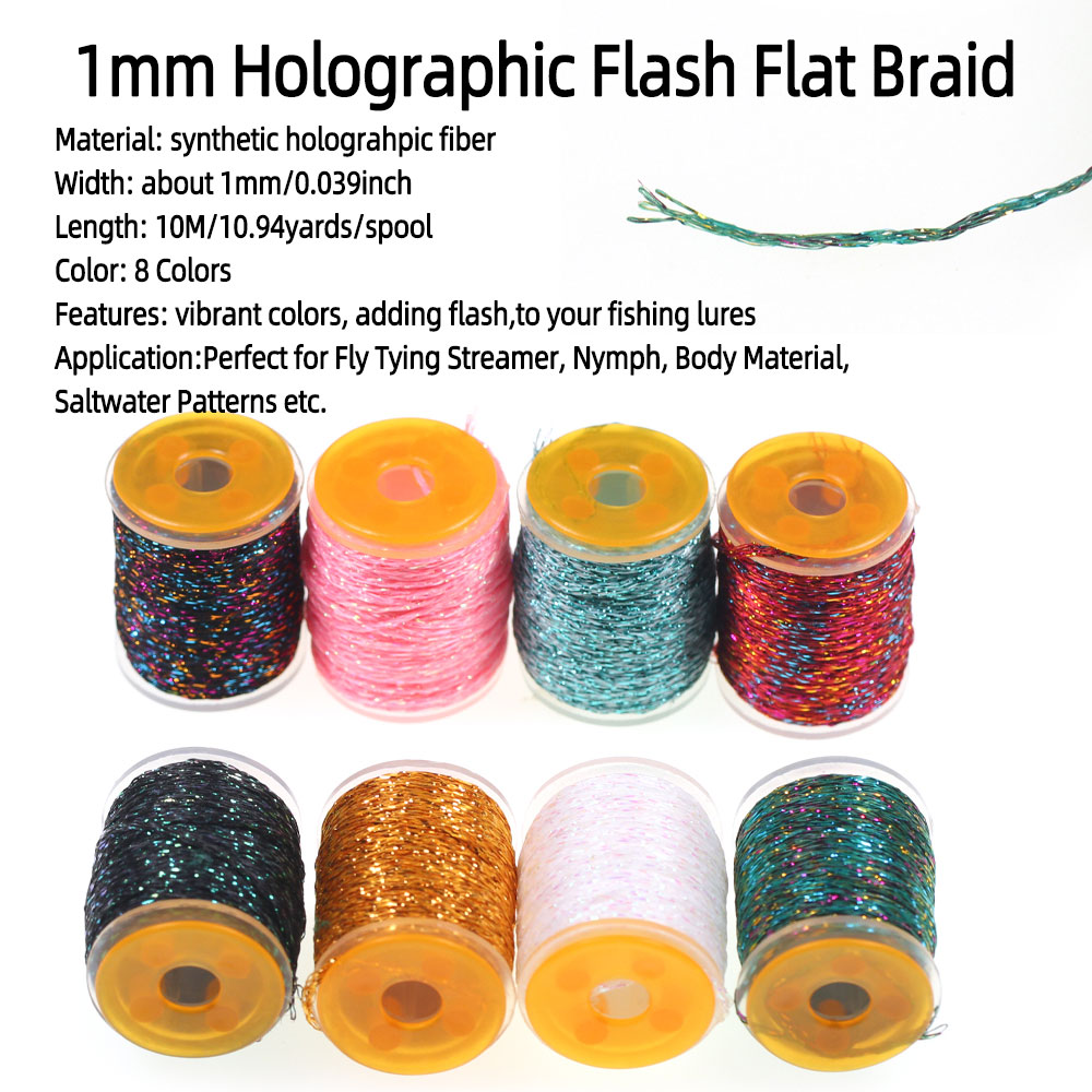 10 m/bobina 1mm olografica fla - Fishing Equipment Bundle recensione e prezzo