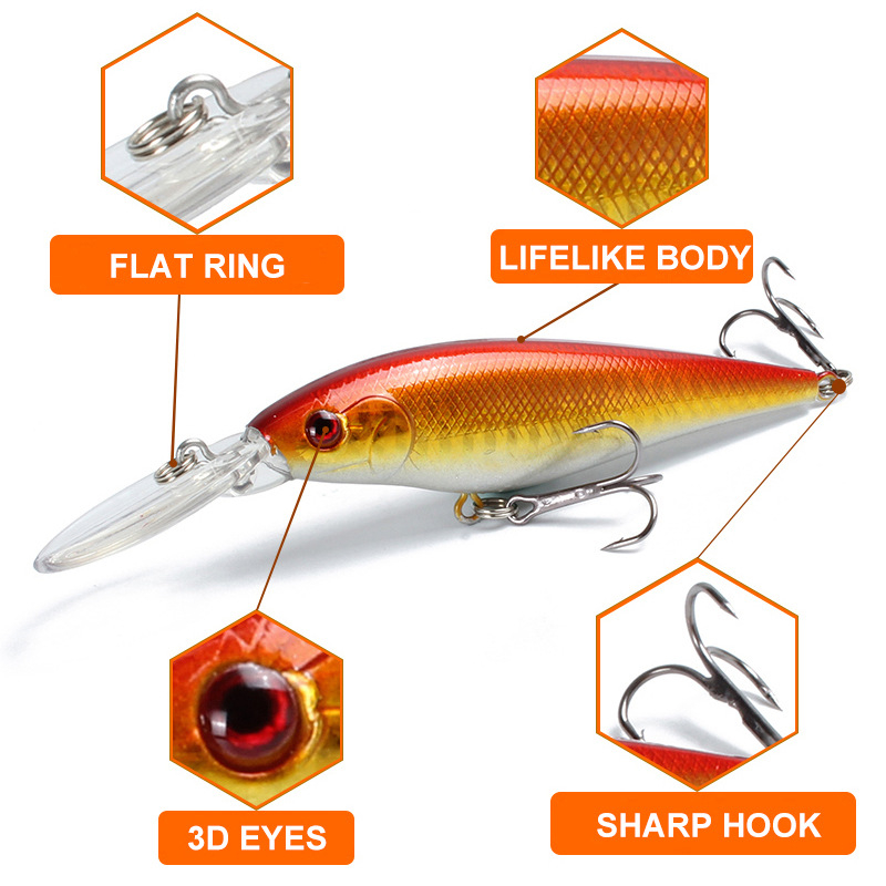 1Pc Minnow Fishing Lure 11cm 1 - Fishing Equipment Japan recensione e prezzo