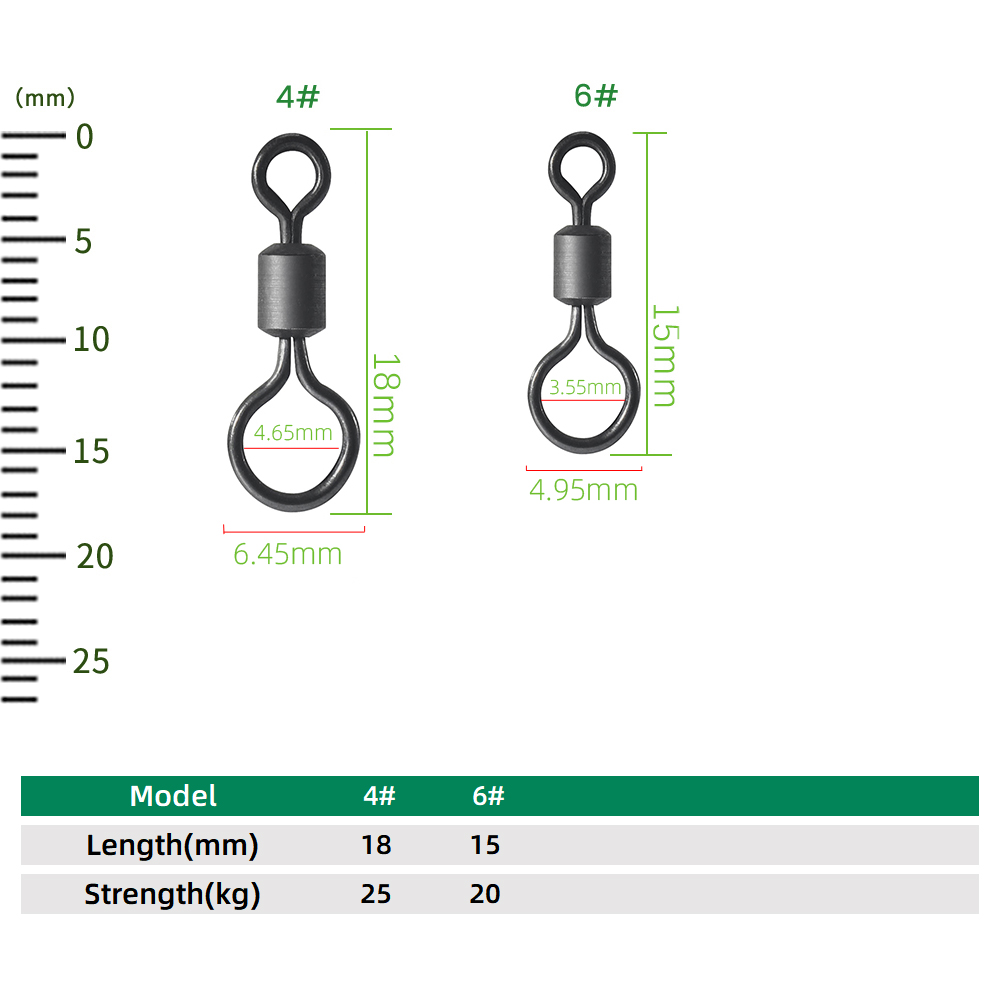 100 pz Girelle da Pesca per Ca - Fishing Quest recensione e prezzo