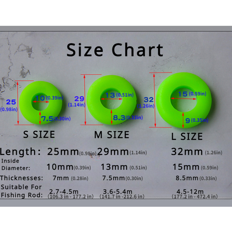 10 pezzi clip per asta in sili - Fishing Equipment Clearance recensione e prezzo