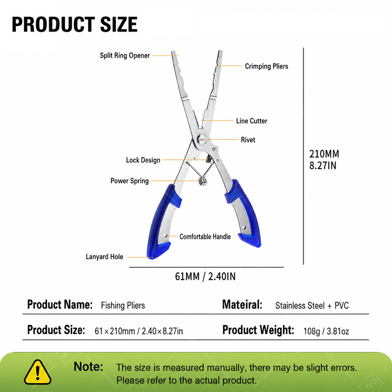 Kit di Attrezzi da Pesca Multi - Saltwater Fishing Hook recensione e prezzo